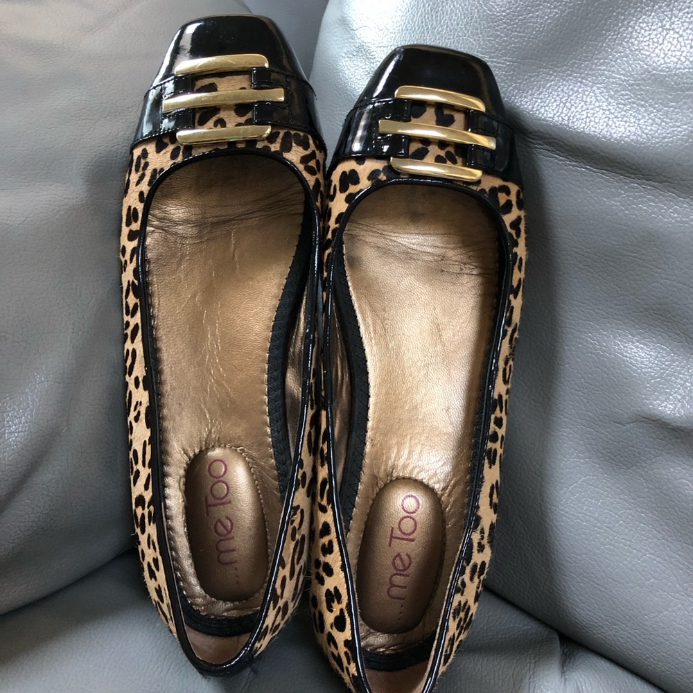 Me Too Daphne leather flat shoe